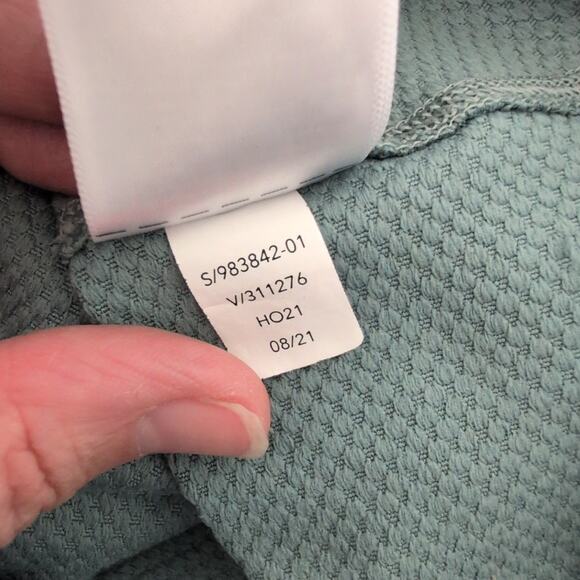 Athleta Whistler Half Zip Long Sleeve XXS - Blue Mint Athletic Running Workout - Picture 6 of 10